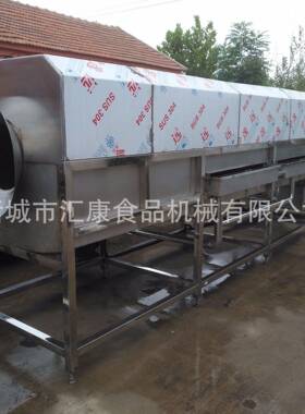 酱菜包清装袋除污25式机滚筒去泥清洗备螺设旋式喷淋去皮洗机