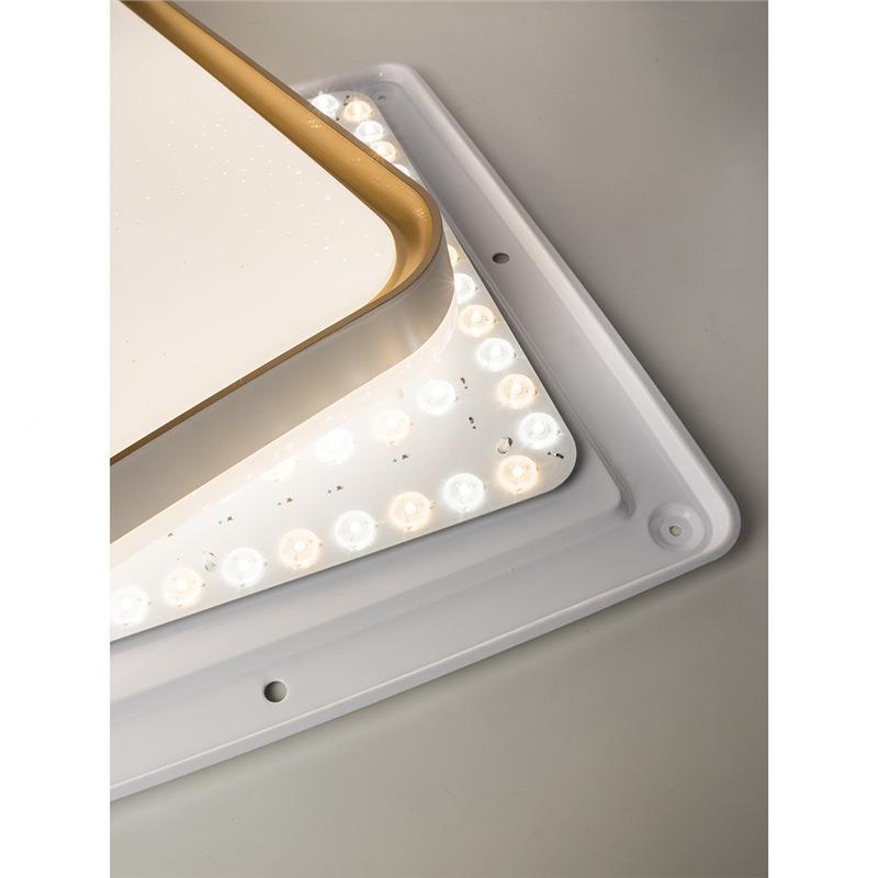 全光谱L造ED透镜改光源方形灯薄灯室替换灯卧源圆形灯灯片FCV省电