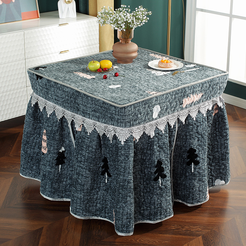 冬季家用电炉罩烤火罩新款桌子罩