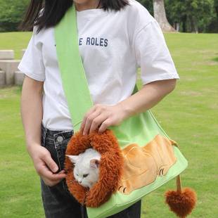 猫咪外出包宠物手提袋带便携帆布猫包可露头小型犬猫咪用品神器