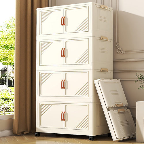 零食置物架柜子家用厨房多层移动