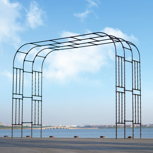 新款爬藤花架加厚铁艺户外花园