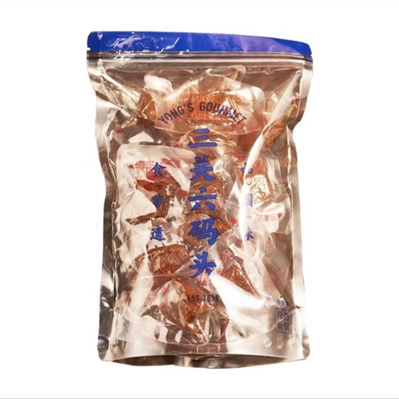 -浙江宁波特产豆干三观六码头夹笋豆腐干零食小吃散装怀旧款