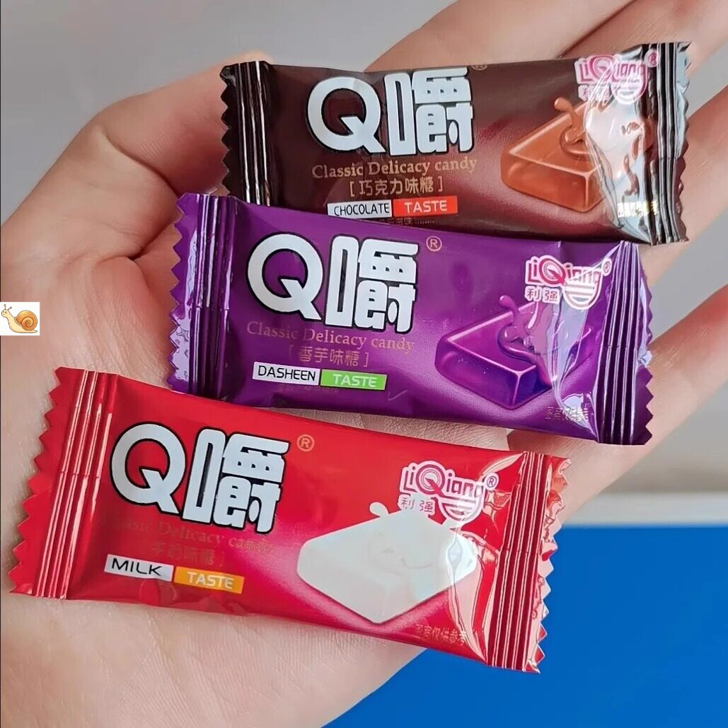 【抢】Q嚼牛奶糖软糖水果糖果大礼包浓酸奶糖口嚼糖零食