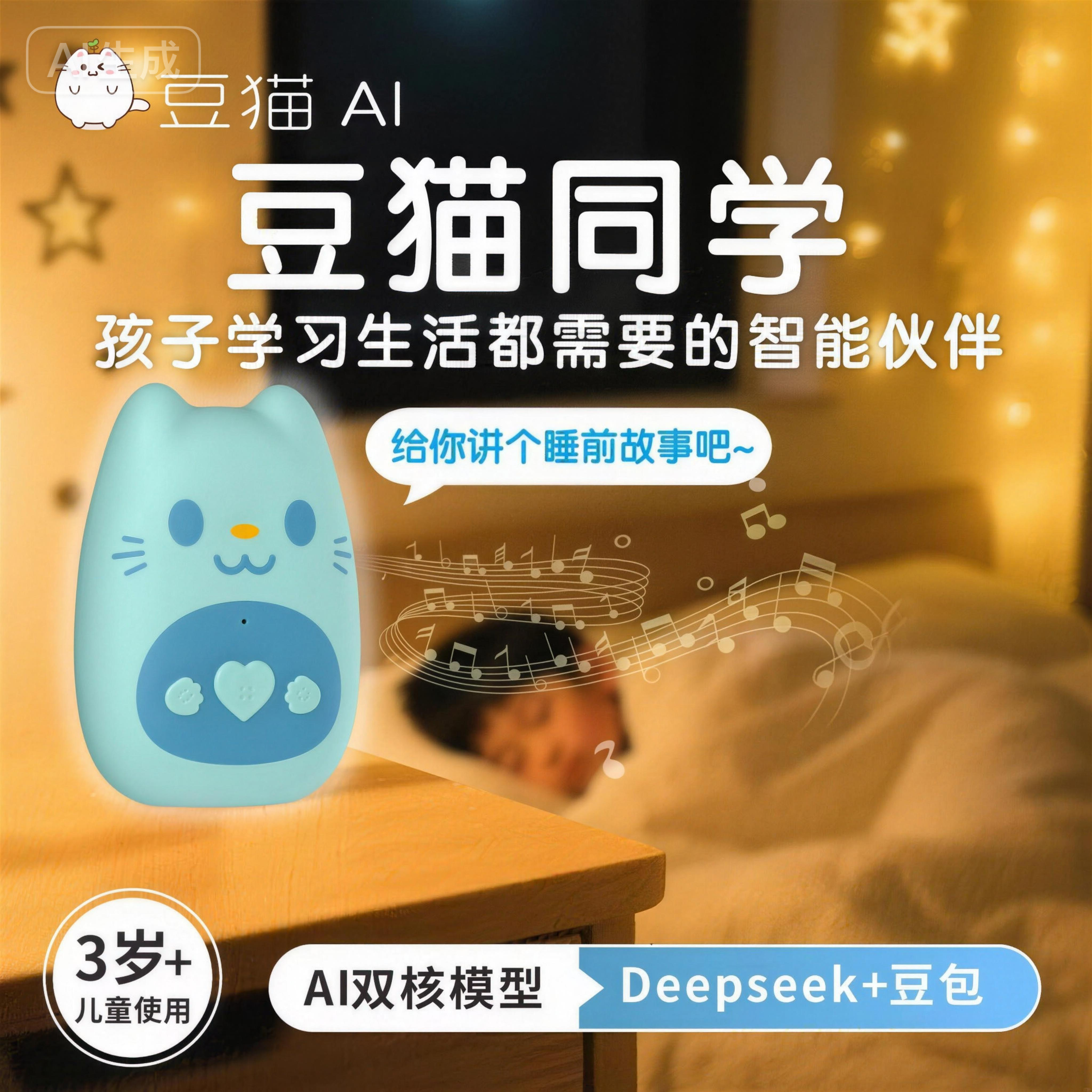 豆猫ai智能玩具智能语音机孩子健康成长早教机情绪感知可爱礼物,玩具/童车/益智/积木/模型,AI玩具,淘宝优惠券,粉丝福利购,淘宝优惠卷