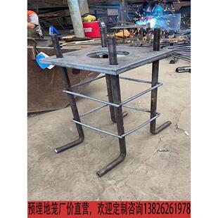 定制路灯高杆灯基础地笼信号标志杆监控杆地脚螺栓钢构建筑预埋件