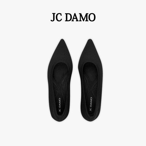 JCDAMO时尚气质小猫跟高跟鞋