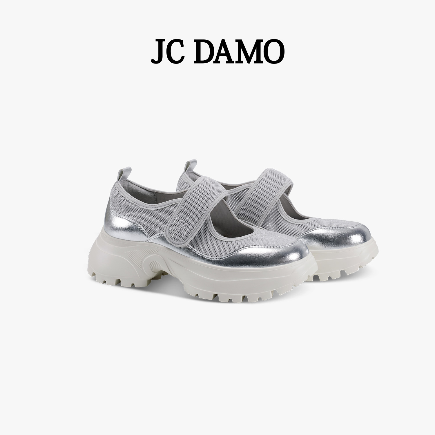 JCDAMO时尚休闲鞋女厚底老爹鞋