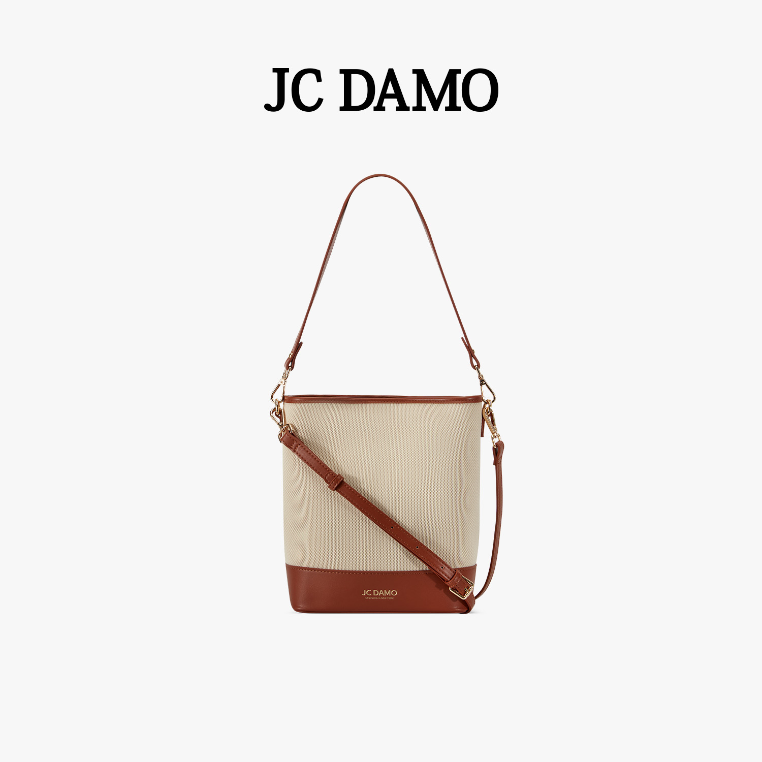 JCDAMO大容量通勤腋下水桶包