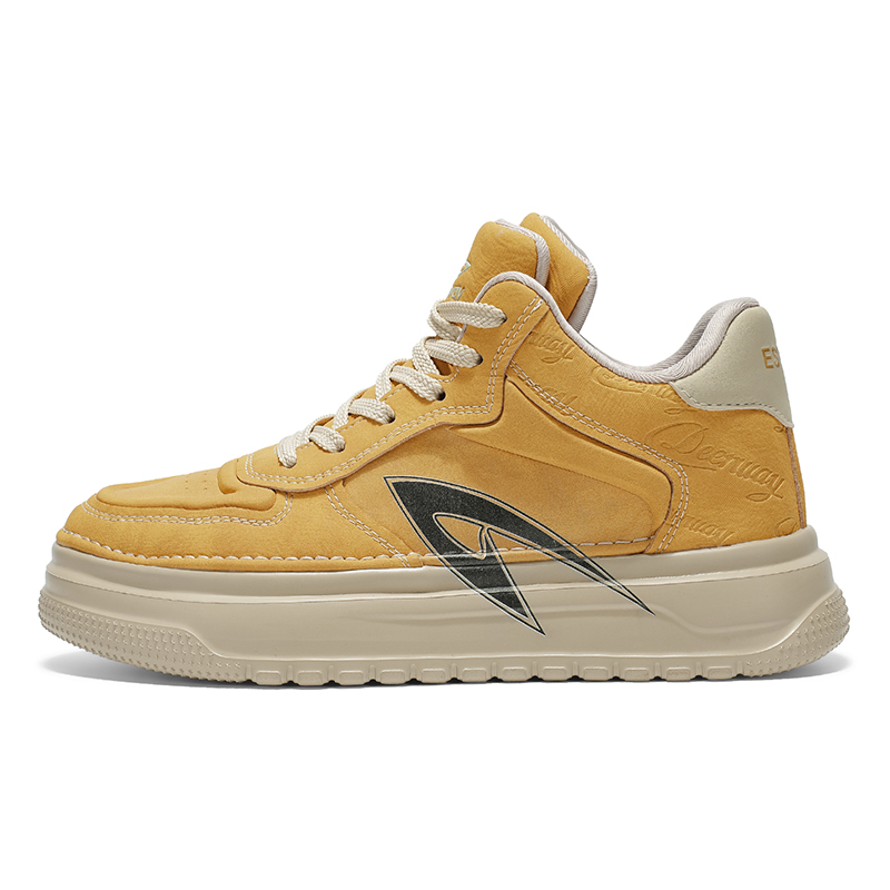 德尔惠休闲鞋男女款百搭中帮板鞋