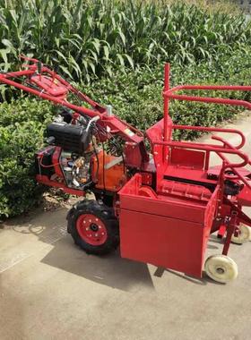 家用坡地玉米行收割机 15马割TAQ力柴油单玉米收机 割玉米收机厂