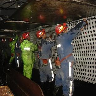 定制支护酯网GNM回阻燃假顶网矿用抗静撤强电高聚纤维柔性网