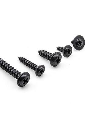 P头WA黑色圆十带921字垫片自攻螺丝华司介子头螺丝钉/M2/M3M4/M5