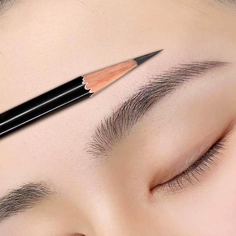 李佳琪推荐眉笔防水持久不掉色砍刀野生眉化妆师专用极细根根分明