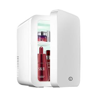 8L镜面带灯美妆化妆品水果饮料冷藏箱学生宿舍车载小冰箱护肤品