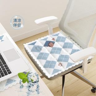 清凉坐垫办公室久坐透气凉垫夏季 夏季 屁垫竹垫榻榻米椅子屁股椅垫