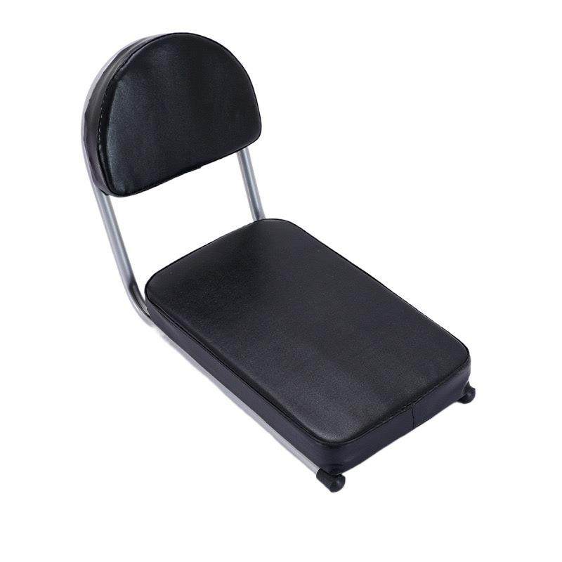 自行车后座垫带靠背山地车后货架软坐垫儿童座椅后置单车配件舒适