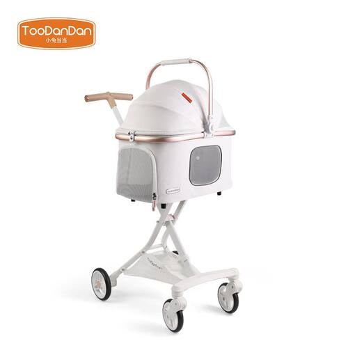 宠物折叠外出分离Toodandan铝合金美国小犬中工厂狗车包推车推车