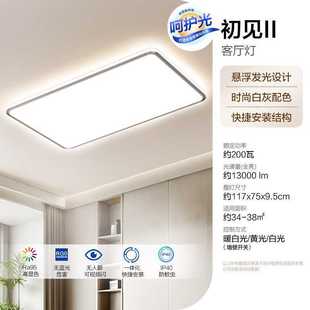 歐普LED吸頂燈大客廳自建房超大臥室簡約現(xiàn)代智能燈具初見IIa0998