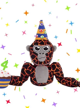 2025 新款Gorilla Tag Plush猩猩毛绒玩具新品游戏周边玩偶