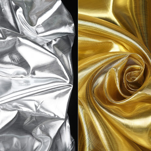 金银欧根纱布料 背景装饰纱婚庆布置纱工艺品纱裙纱网纱面料