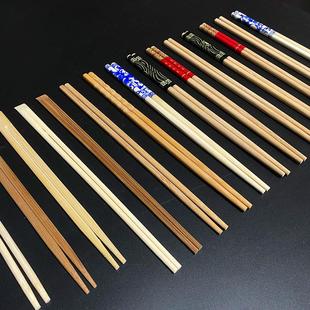 定制竹筷 一次性筷子单筷连体加长双生筷家用商用加粗独立包装