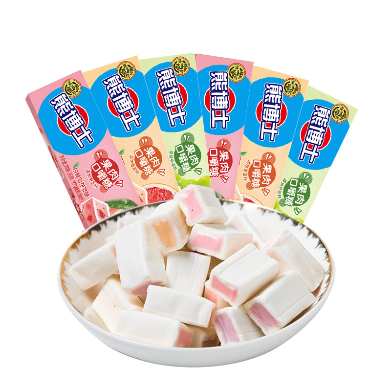 【三丽鸥联名】徐福记熊博士口嚼糖36g多口味凯蒂猫库洛米美乐蒂