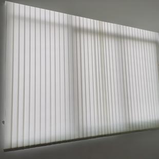 定制百叶窗帘垂直帘办公室客厅阳台遮光手拉竖百叶垂直帘客厅窗帘