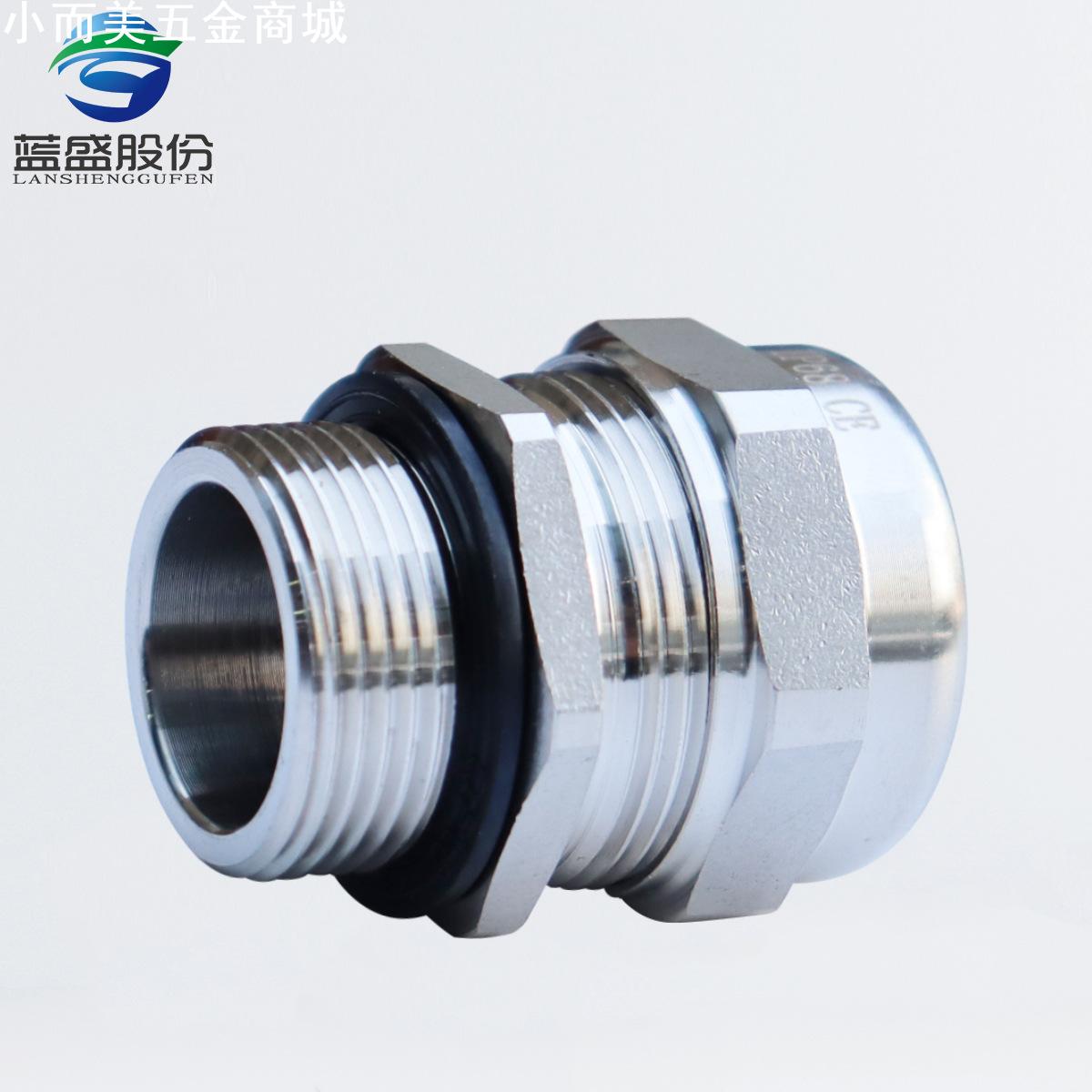 蓝盛  316L不锈钢电缆防水接头防爆格兰头316L电缆密封接