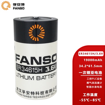 孚安特ER34615H智能水表锂电池