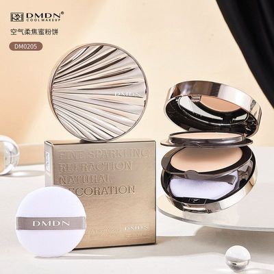 正品遮瑕膏粉焦银块柔补妆粉饼