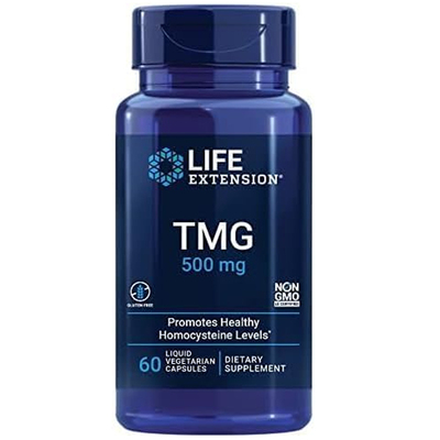 美国LifeExtension甜菜碱补充剂胶囊TMG 60粒 保税仓发货