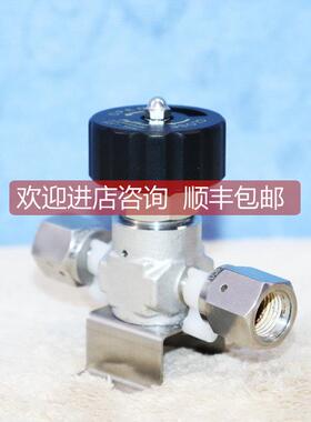 询价A025FUJIKIN 富士金316L手动隔膜阀 FVPDF-R144LC-EM1G-2 1/4