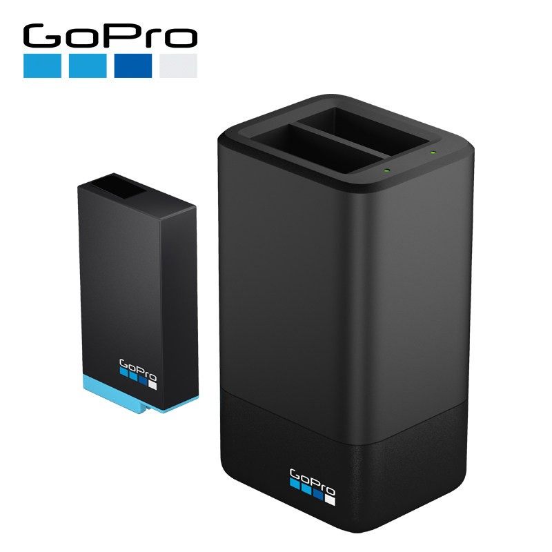适用于GoPro Max原厂原装锂离子电池双充充电器电池组双充配件