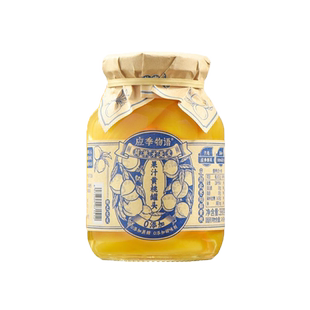 【组合装】应季物语黄桃荔枝杨梅枇杷果汁罐头390g果汁水果罐头