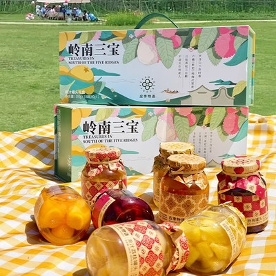 应季物语水果罐头中秋礼盒装