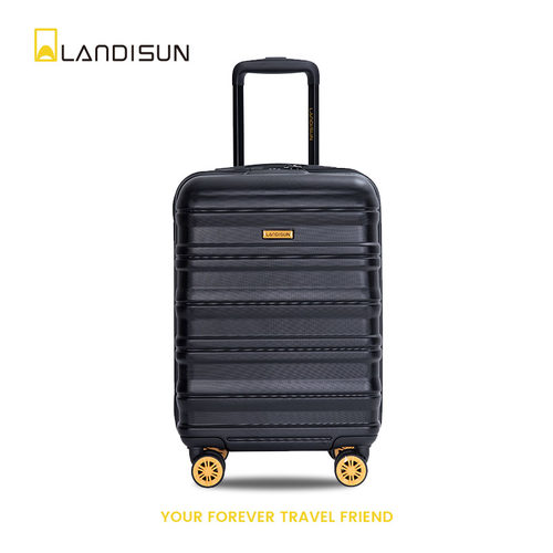 LANDISUN18寸登机拉杆行李箱男女2024新款结实耐用小型密码旅行箱