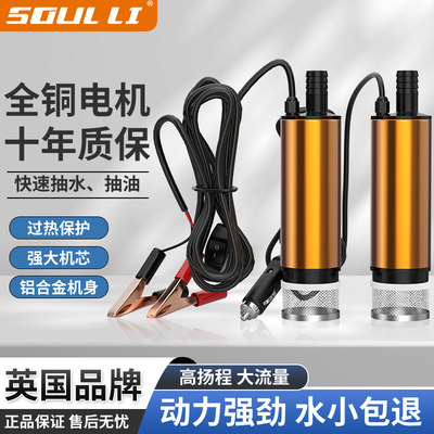 12V24V油水泵工作24小时不烧机