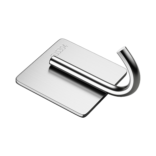 挂钩粘胶不锈钢厨房浴室毛巾挂衣钩免打孔墙壁挂衣架粘钩