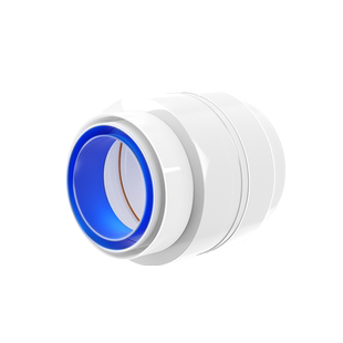 卫生间排气道止回阀110管道止逆阀75PVC换气扇排风管道单向逆止阀