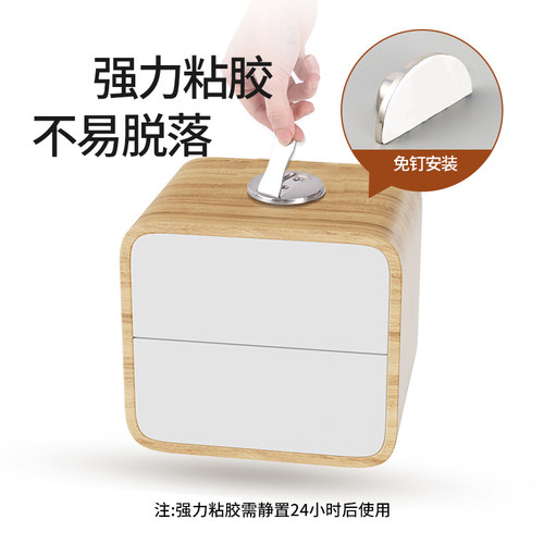 门吸免打孔卫生间强磁门吸不锈钢门阻门挡隐形地吸防撞门碰吸门器