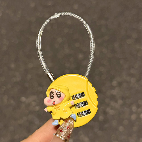 电动车前置车篮锁车篓密码锁防盗