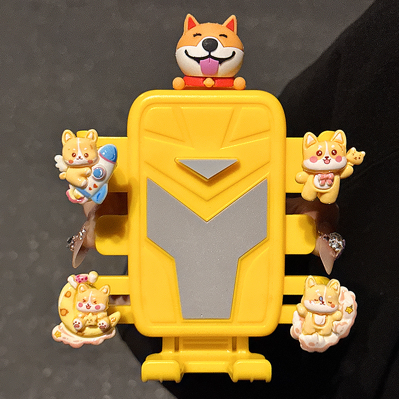 可爱山地自行车手机架电动车导航防震防抖摩托防震外卖骑行固定架