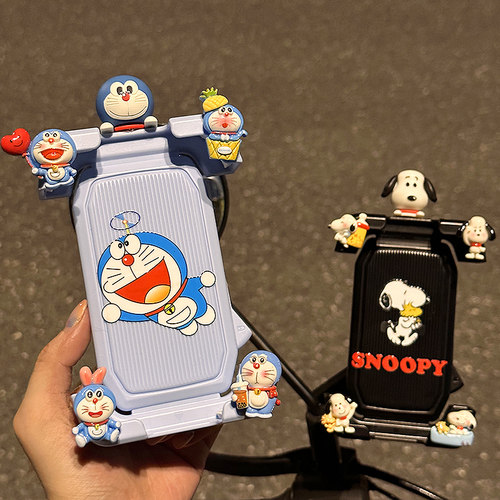 新款电动车手机支架摩托车防震