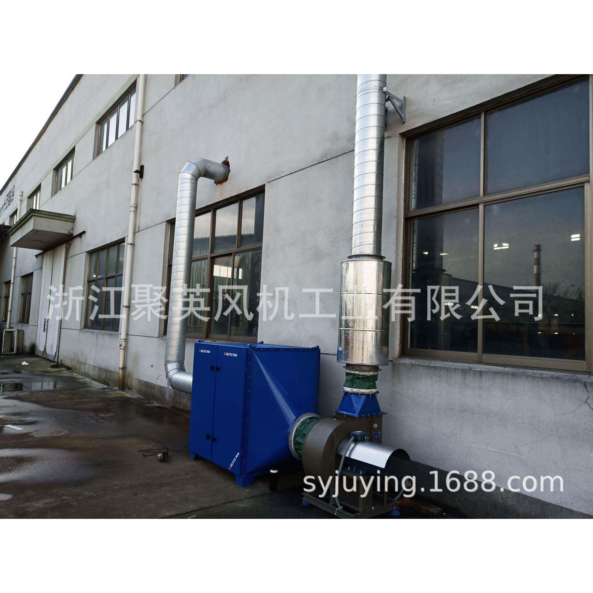 浙江某机械制造厂喷胶废气治理活性炭净化设备过滤器过滤箱