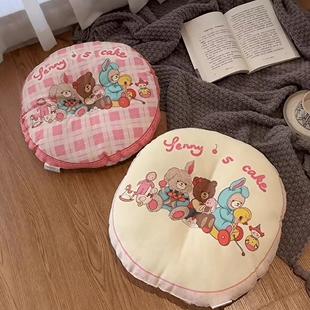 可爱熊蒲团坐垫椅子垫久坐护腰办公室学生宿舍沙发榻榻米2025新款