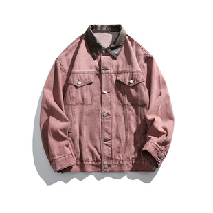 美式潮牌底特律牛仔衣夹克春秋季情侣卡哈特上衣国潮外套男女同款