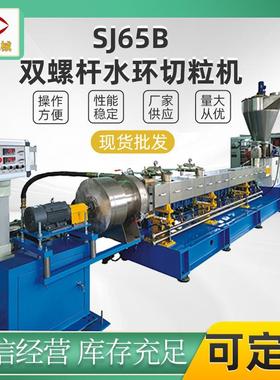 双螺杆水环造粒机SL65B水环模面热切造粒优价销售南京直供