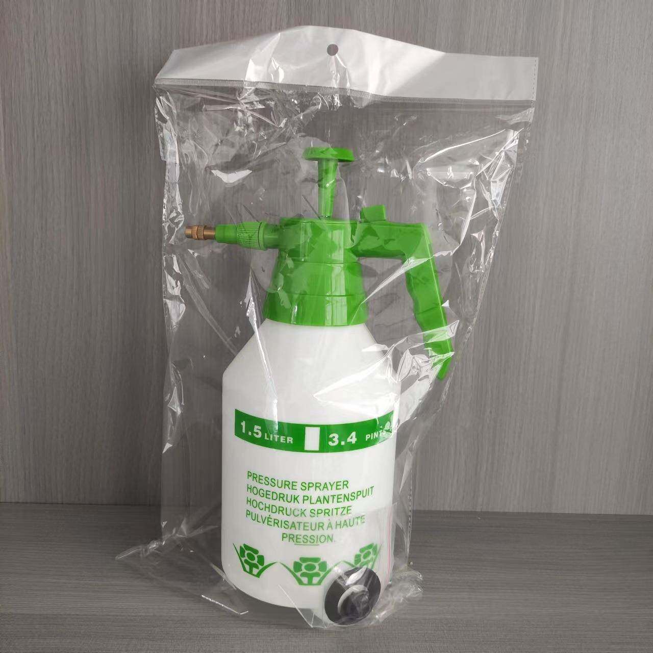 手提气压式喷雾器1.5L手动园艺洒水喷雾器家用消毒灭蚊杀虫喷壶