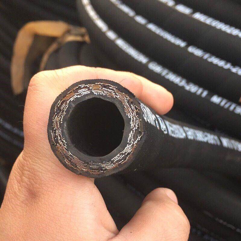 3层钢丝管高压油管总成钢丝编织液压胶管耐高温高压油管水管软管